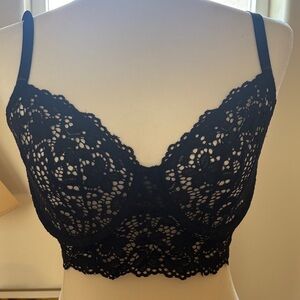 Elegant Black Lace Bralette